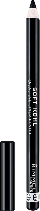 Rimmel London Soft Kohl Smudge-proof Eyeliner Pencil Jet Black Pack of 15