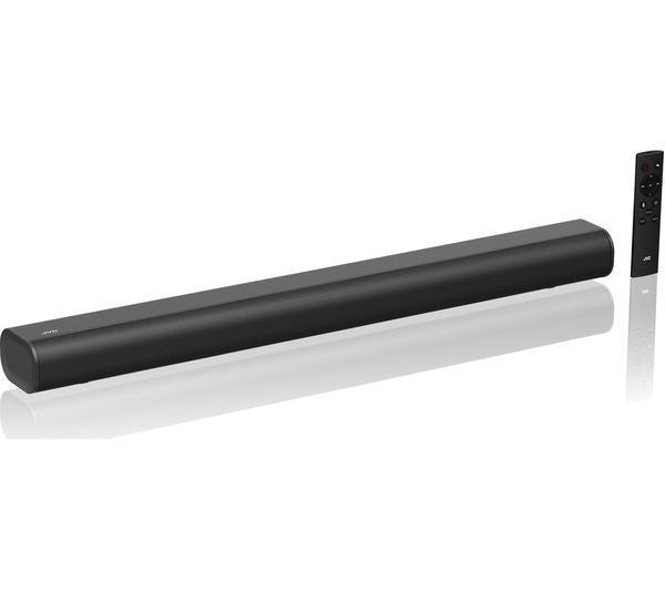 JVC TH-D325B 2.0 Compact Sound Bar Wireless Bluetooth Home Cinema Sound