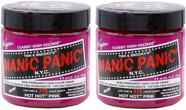 Manic Panic Hot Hot Pink Classic Creme Hair Dye 118ml (Vegan)