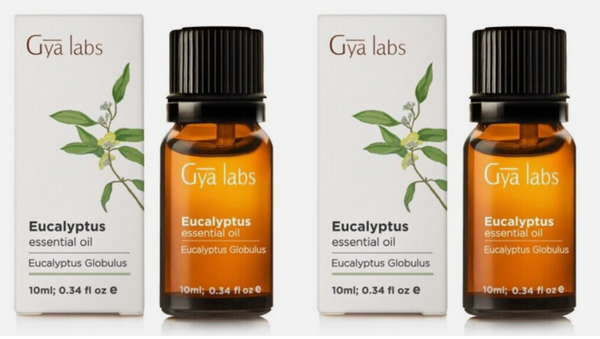 2 PACK Eucalyptus Essential Oil 2x10 ml 100% Pure Undiluted Natural/Therapeutic