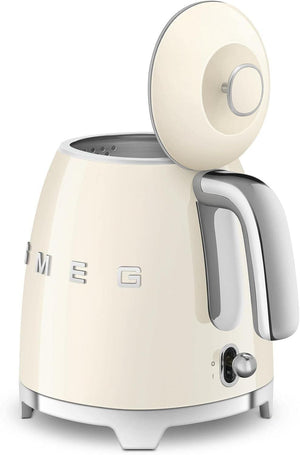 Smeg Mini kettle KLF05CREU Cream finish with Smeg 3D logo ""EU PLUG""