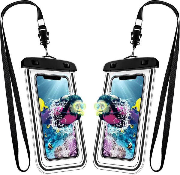 ShangYa Waterproof Phone Pouch  Universal Dry Bag for iPhone & Samsung, IPX8
