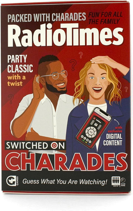 Ginger Fox Radio Times Charades Trivia Game - Family Party Fun