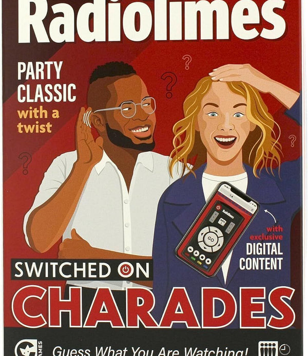 Ginger Fox Radio Times Charades Trivia Game - Family Party Fun
