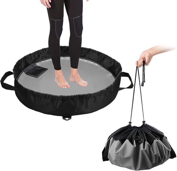 Owekfifv Waterproof Wetsuit Changing Pad - Beach Dry Bag with Handles