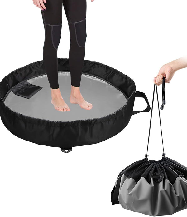 Owekfifv Waterproof Wetsuit Changing Pad - Beach Dry Bag with Handles