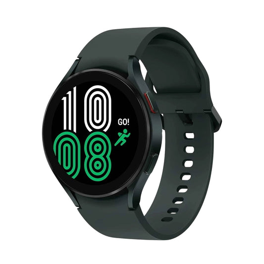 Samsung Galaxy Watch 4 (LTE, 44mm) Green Aluminium Case + Black Strap