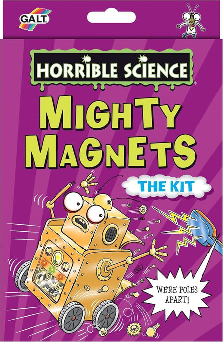 Galt Mighty Magnets Kit -Horrible Science Kids Magnets and Science Kit for Kids