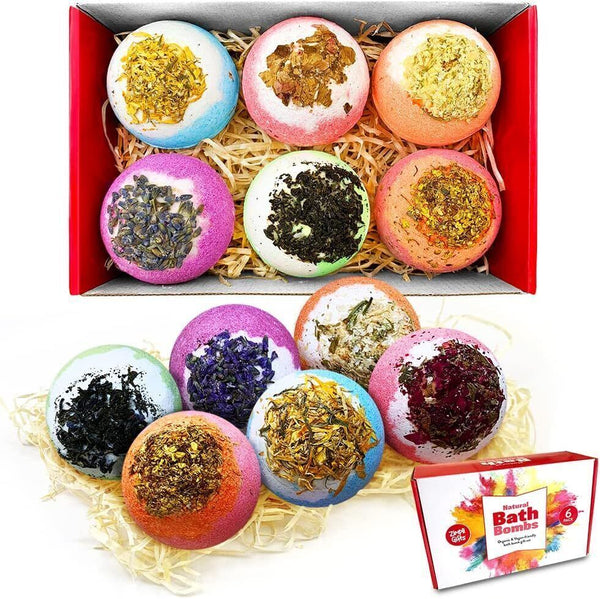 Zimpli Kids Round Bath Bomb Gift Set 6x80g - Fun Bath Time Treat