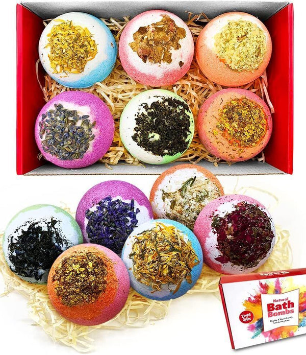 Zimpli Kids Round Bath Bomb Gift Set 6x80g - Fun Bath Time Treat