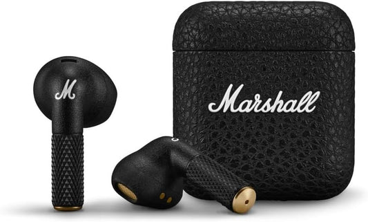 Marshall Minor IV Bluetooth Wireless Earphones, Ear buds - Black