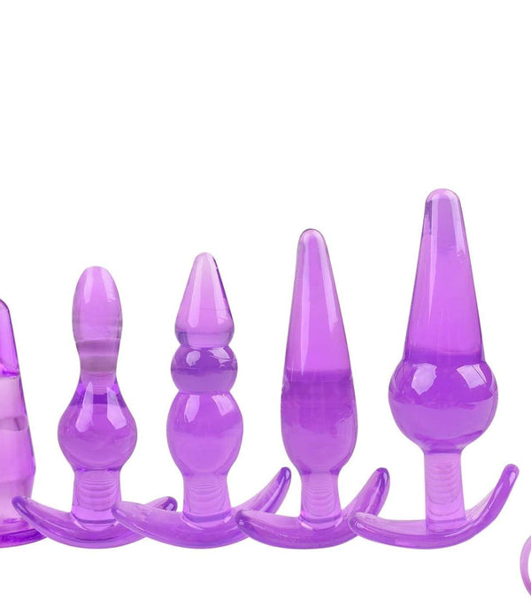 Silicone Butt Trainer Set, Pack of 6 Toys Adult  for Beginner