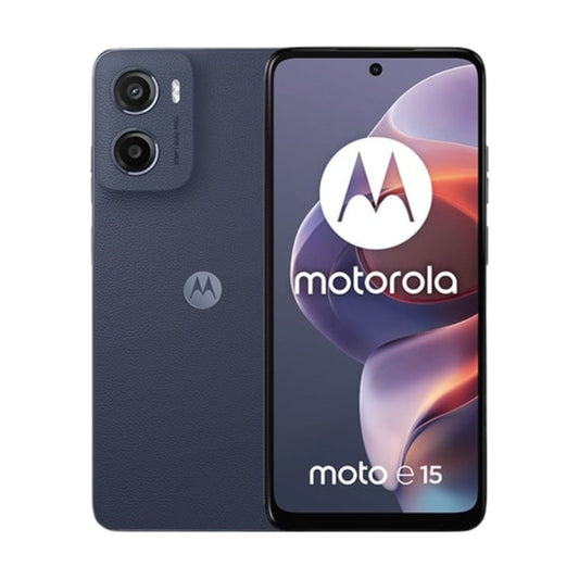 Motorola Moto E15 Denim Blue 6.67" 64GB 4G - Unlocked & SIM Free Smartphone