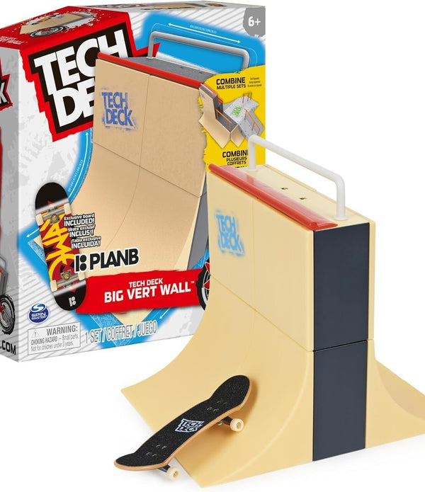 Tech Deck X-Connect Big Vert wall Park Creator Customizable Buildable Ramp Set