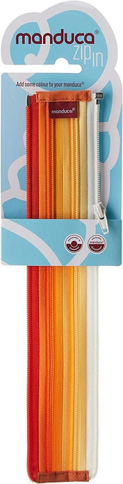 Manduca Zip in Zipper - Orange (fits for every Manduca version)