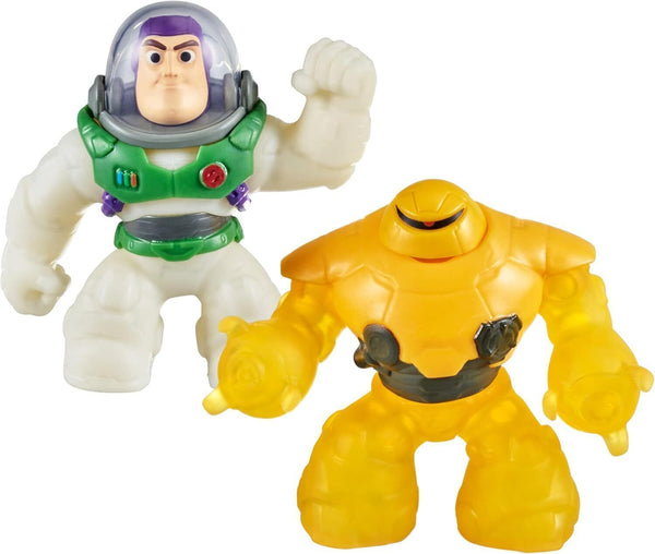 Heroes of Goo Jit Zu Lightyear Exclusive Buzz vs Zyclops Figure Pack