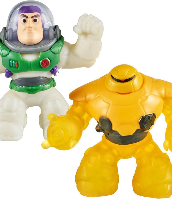 Heroes of Goo Jit Zu Lightyear Exclusive Buzz vs Zyclops Figure Pack