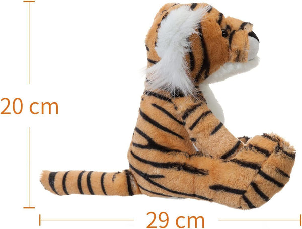 Apricot Lamb Classic Tiger Stuffed Animal - Soft, 8-Inch Plush Toy for Kids