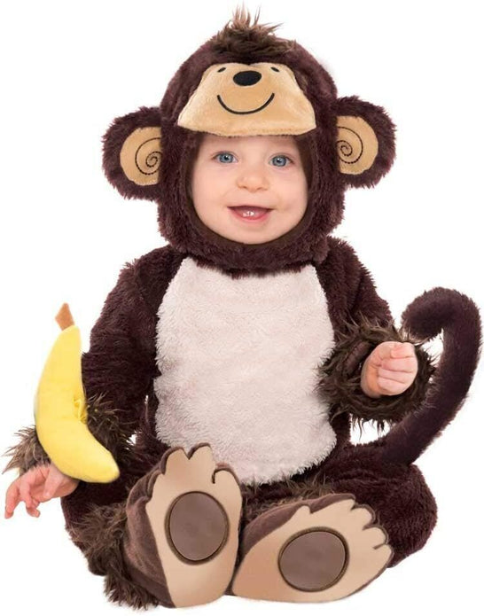 Amscan Monkey Around Baby and Toddler Fancy Dress Costume Age 18-24 Months