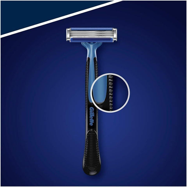 Gillette Disposable blades For Men Blue III 12 pieces, Men's Grooming Razors