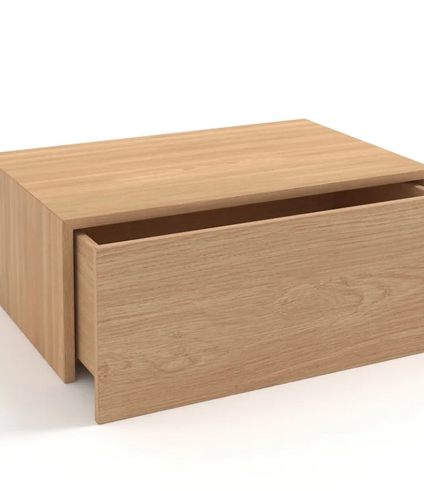 Johanez Oak Veneer Dresser Drawer L60 x H22.5 x D40cm, Soft closure system