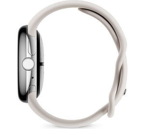 Google Pixel Watch 2 Wifi With Google Assistant - Silver, Porcelain Strap G4Tsl