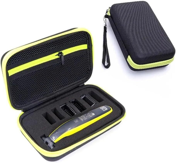 Portable case for Philips One Blade QP2520,QP2530,QP2620,QP2630 Black/green