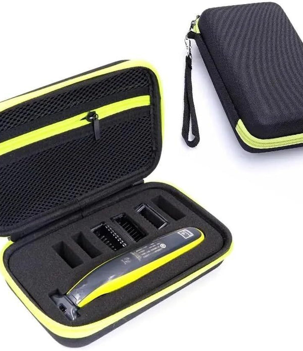 Portable case for Philips One Blade QP2520,QP2530,QP2620,QP2630 Black/green