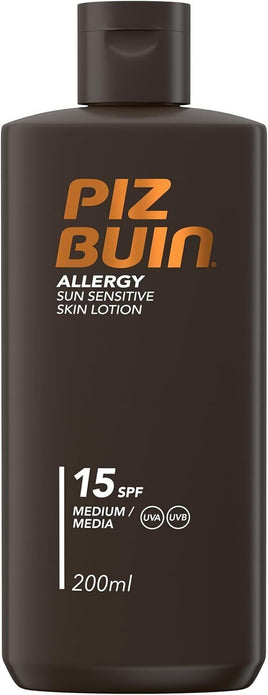 2 PACK Piz Buin Allergy Lotion Spf15 200ml