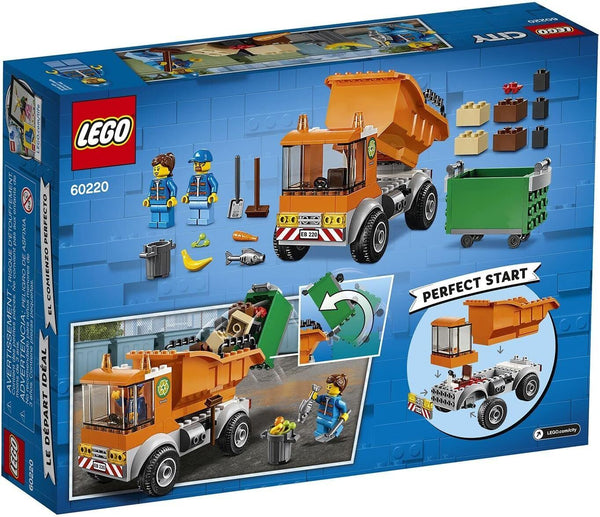 LEGO City 60220 Great Vehicles Garbage Truck Toy - Build Set