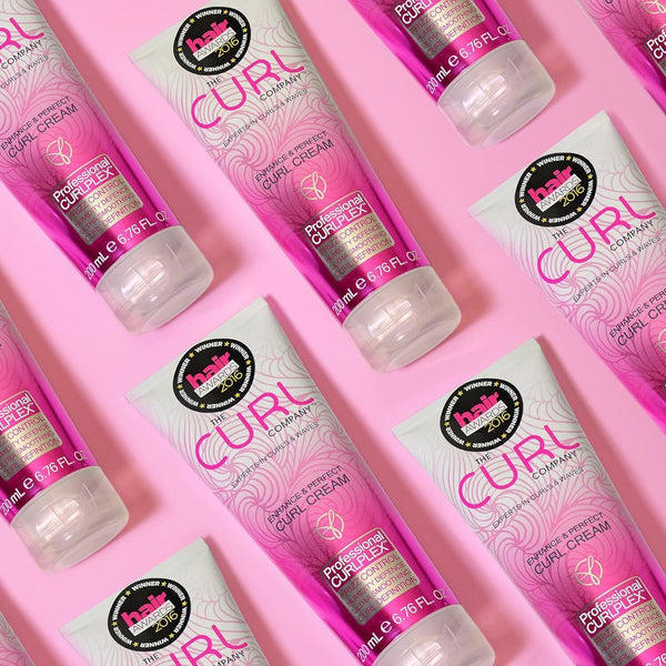 The Curl Company Styling Enhance & Cream  200ml, 2 Pack