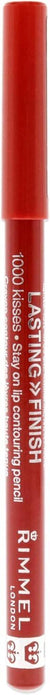 Rimmel Lasting Finish 1000 Kisses Lip Liner 021 Red Dynamite UK Stock (Pack of 2