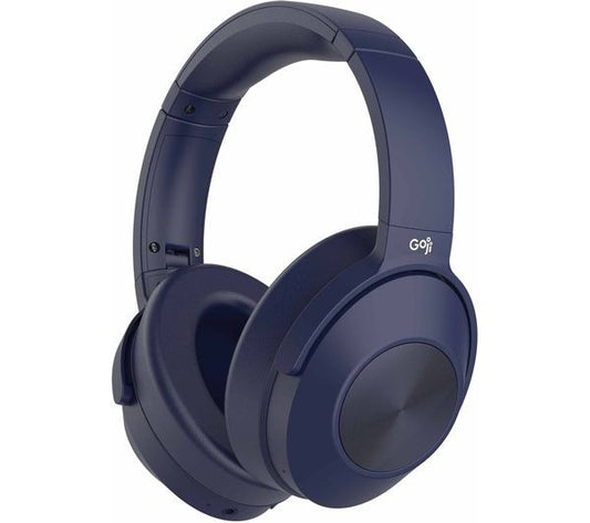 Goji Gtcbtnc24 On Ear Wireless Bluetooth Noise-Cancelling Headphones Blue - Good