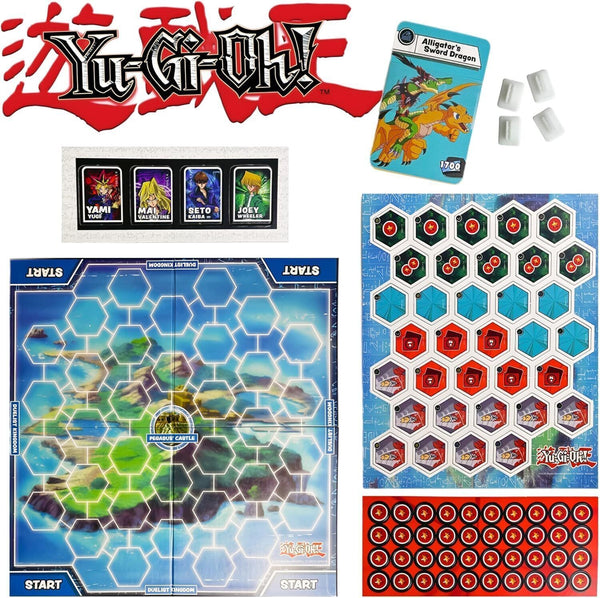 Yu Gi Oh Board Game Pegasus Castle Sprint Gift Toy Race Around The Duelist