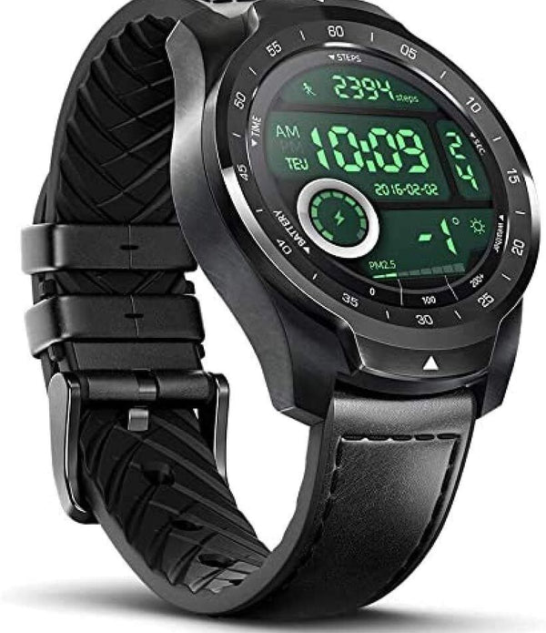 TicWatch Pro 2020 Smartwatch, Black, 1GB RAM, IP68 Water Resistance