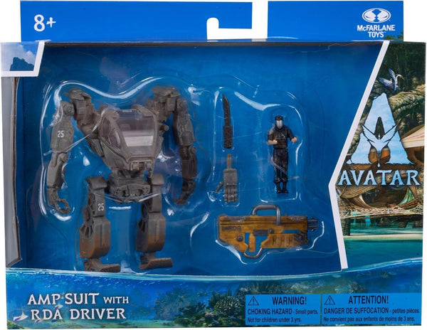 Avatar The Way of Water AMP Suit w/ RDA Driver - Action Figures, Collectible Toy