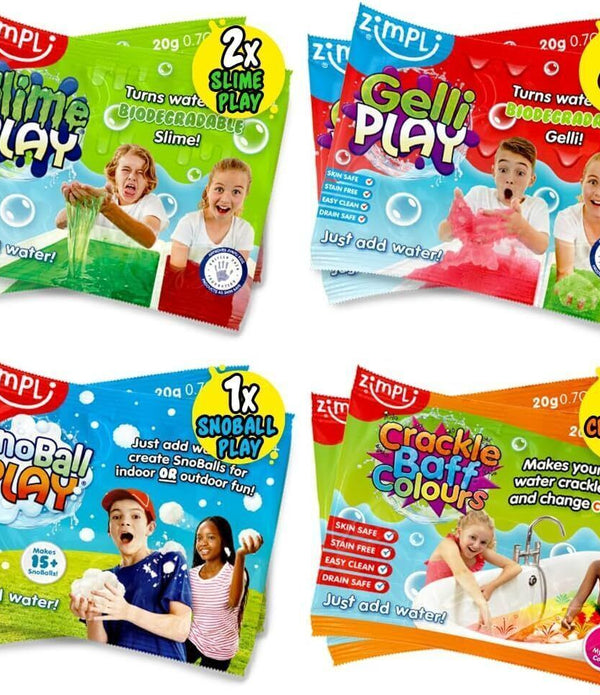 Zimpli Kids 6 x Christmas Multi Pack Party Goody Bag Fillers, 6 Use Pack