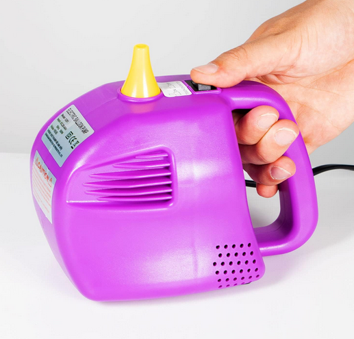 Electric Balloon Pump, High-Speed Inflator for Balloons, Purple Design Amscan 