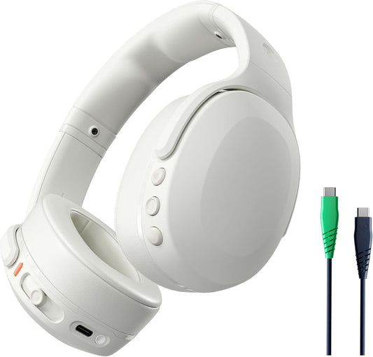 SKULLCANDY Crusher Evo Wireless Bluetooth Headphones - Bone