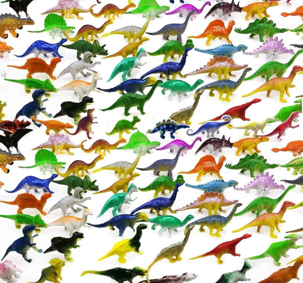 GuassLee 78-Pack Dinosaur Figures - T-Rex, Stegosaurus & More