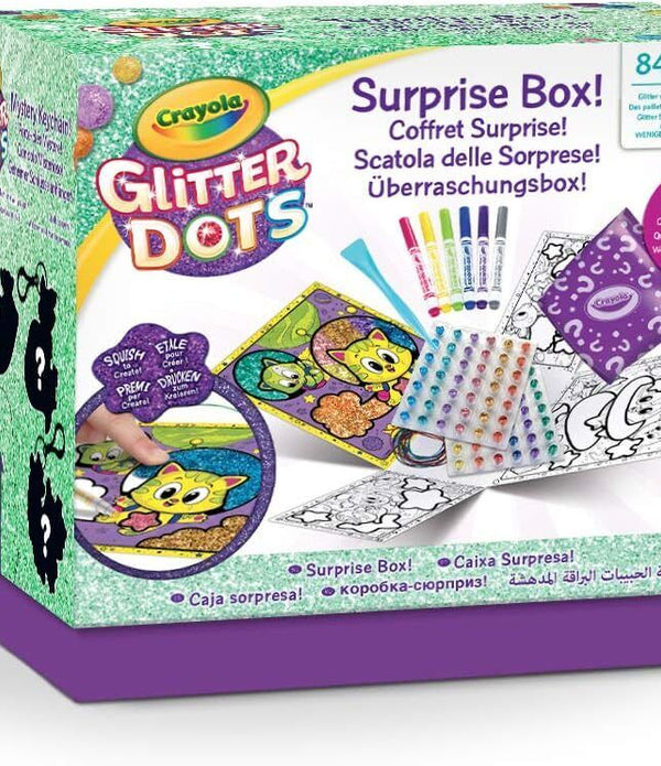 Glitter Dots Box of Surprises, to Create and Decorate & Moldable Glitter