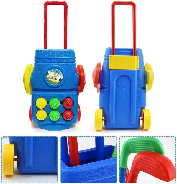 TGKYK Toddler Golf Set – Plastic Clubs & Balls with Carrying Case, 3-6 Years