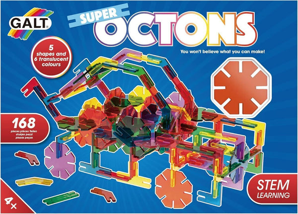 Galt Toys, Super Octons, Construction Toy, Ages 4 Years Plus - BRAND NEW