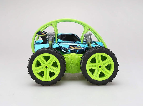 2.4G 4 Channel Spinning R/C Stunt Car - Green Remote