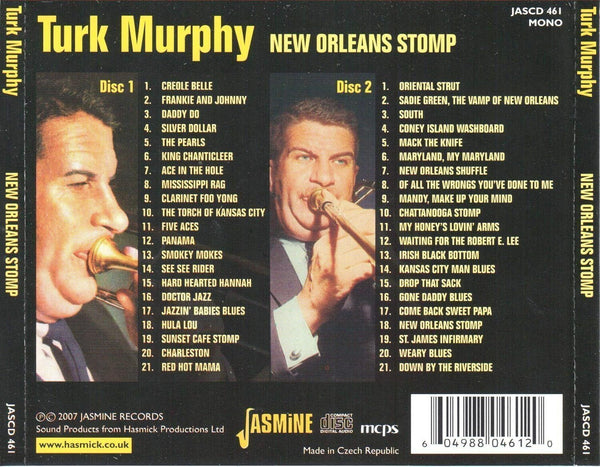 Turk Murphy Jazz Band New Orleans Stomp 2007 CD – Vinyl