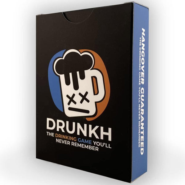 DRUNKH The Drinking Game You'll Never Remember Fun Party Game Adults Gift