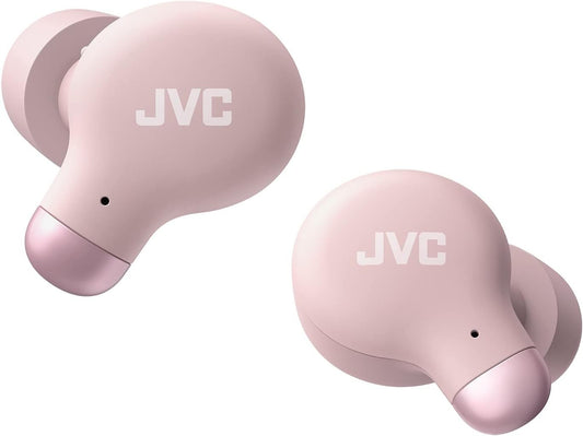 JVC HA-Z250T Noise Cancelling Bluetooth Wireless Earbuds Pink Memory Foam