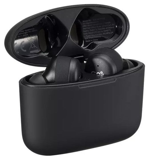 GOJI Wireless Bluetooth Noise-Cancelling Earbuds - Black (GTCNCTW22)