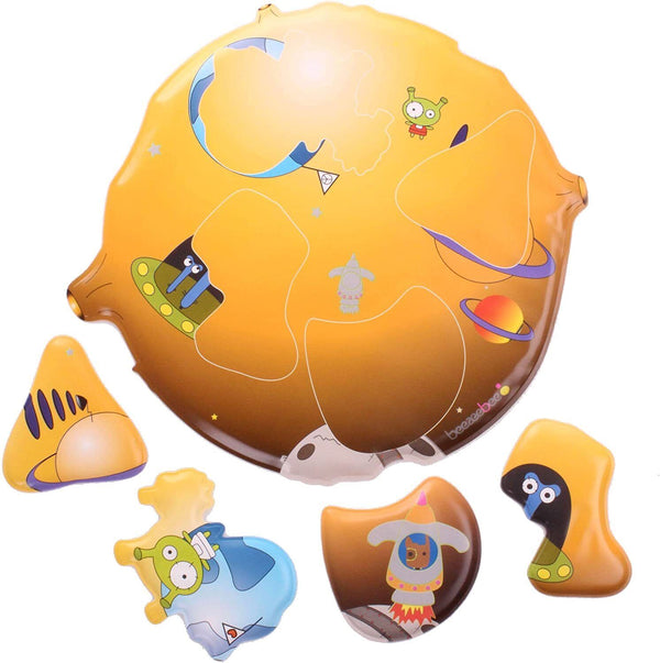 Bath Toy - Space & Day Pack , 2 Floating Bath Puzzles (Beezeebee Bee) 18 months+