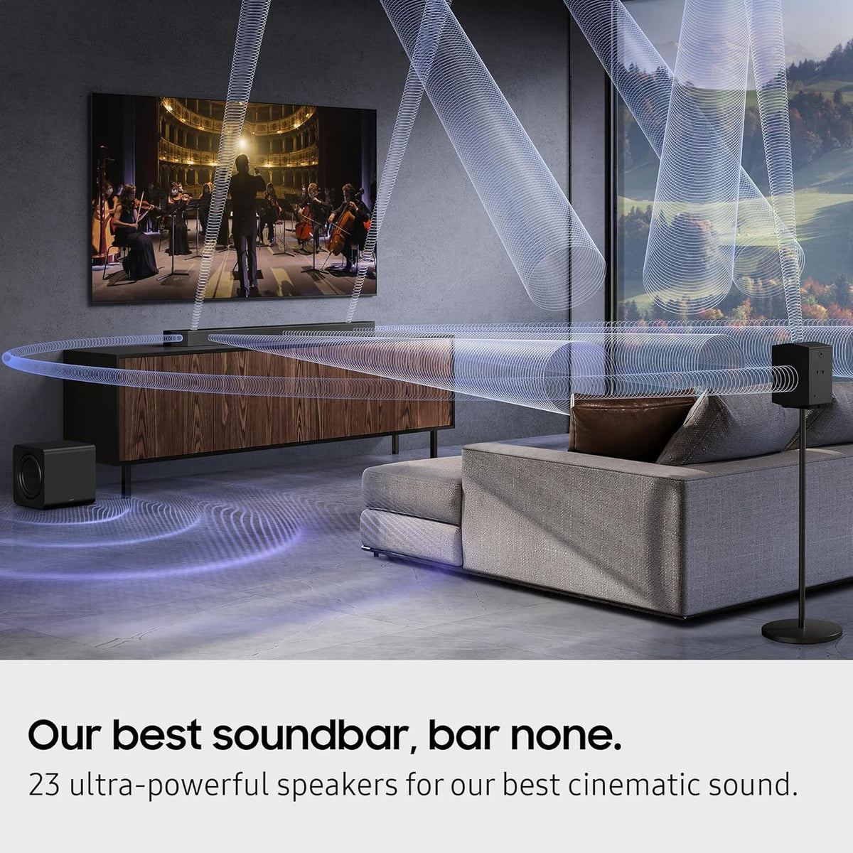 SAMSUNG HW-Q990F/XU 11.1.4 Wireless Sound Bar with Dolby Atmos